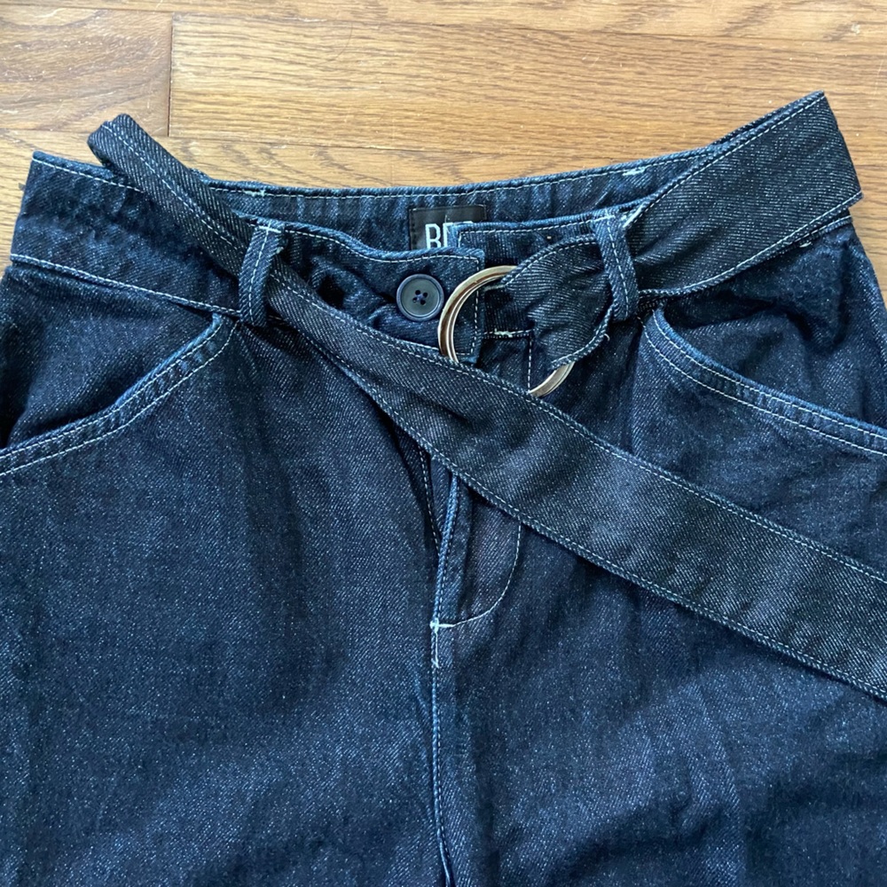 Wide Leg BDG Built in Belt Jeans